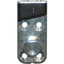 Striker plate for door, left