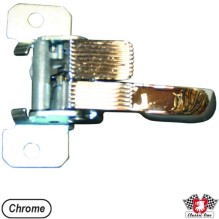 Door opener, inner, metal, chrome, left
