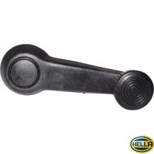 Window winder handle, black, left/right, Hella