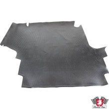 Rubber mat for boot, black