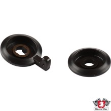 Knob set for Blaupunkt sound control, balance and bass/treble, black