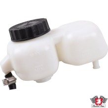 Brake fluid tank with cap