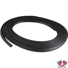 Rubber profile for moulding, black, 5 meter