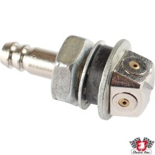 Washer jet, windshield washer, chrome