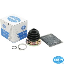 Axle boot set with flange for CV joint, rear, for I.R.S., 4 pieces