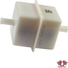 Fuel filter, 8 mm inlet tube, 8 mm outlet tube