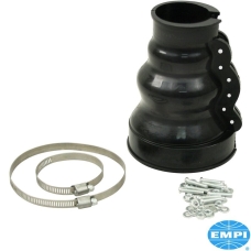 Axle boot set for CV joint with clamps, rear, for swing axle, bulk