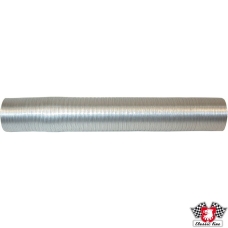 Heater hose Ø 50 mm, lenght 1000 mm. The hose is covered with aluminium foil
