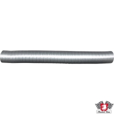 Heater hose Ø 50 mm, lenght 500 mm. The hose is covered with aluminium foil