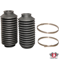 Bellow set with clamps for steering, 2 pieces