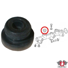 Rubber plug for master brake cylinder