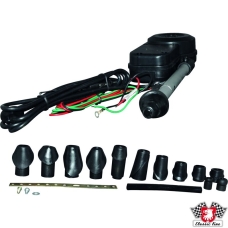 Antenna, electric, 12V, black, Ø28 mm base