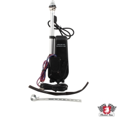Antenna, automatic, 12V, chrome, right side installation only