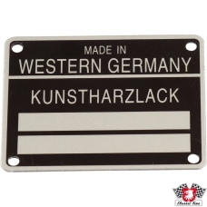 Sticker, Kunstharzlack