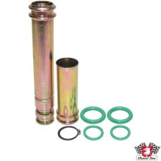 Oil return pipe in sections, for easy repair. Comes with o-rings