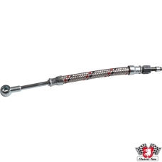 Oil hose, inlet, braided steel