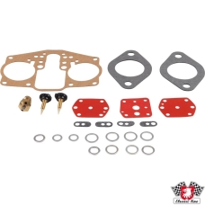 Gasket set for carburettor, Solex 40 PII-4. 2 sets required per car