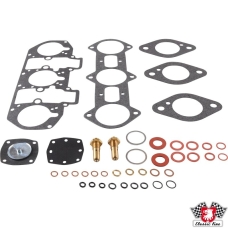 Gasket set for carburettor, Weber IDA3-C. 2 sets required per car