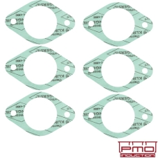 Gasket set for carburettor base, 46 mm, 6 pieces