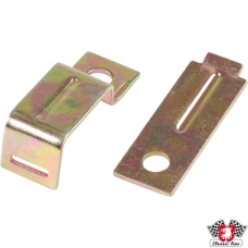 Clamp for fuel injection line, right