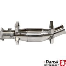 Catalytic converter, Sport, 100 cells. Made of polished stainless steel