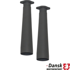Racing tube set from racing heat exchanger (91.019S/91.020S) without heating function to exhaust, 2 pieces. Made of steel...