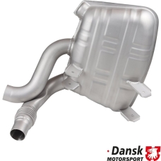 Exhaust set rear, Sport, OE style. Made of glass bead blasted stainless steel. For 3.8 L models. If used for 3.6 L models...