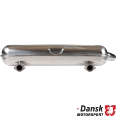 Exhaust rear, Sport, with one Ø70 mm tail pipe. Made of polished stainless steel. With TÜV/EEC approval