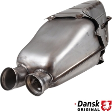 Exhaust rear, Sport. Made of stainless steel. With TÜV/EEC approval for Carrera 2/4 with 3.6 L engine