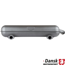 Exhaust rear, RSR street/racing, with one Ø60 mm OE tail pipe or two Ø63.5 mm racing tail pipes. With bolt on inlet flanges