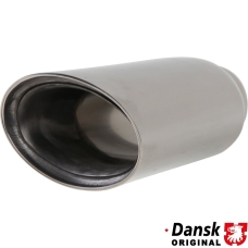 Tail pipe. Made of polished stainless steel
