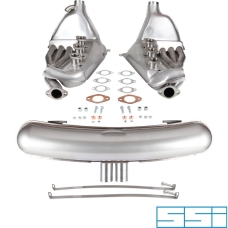 Exhaust set, Sport, with two center Ø63 mm 