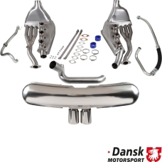 Exhaust set, Sport with two Ø90 mm center tail pipes 