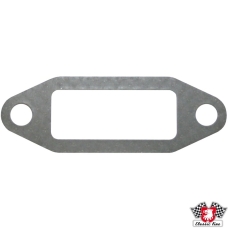Gasket between heat exchanger and exhaust rear