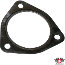 Gasket between heat exchanger and exhaust rear