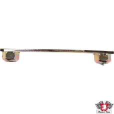 Supporting plate for front pipe