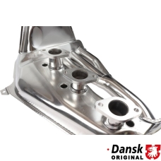 Heat exchanger, right. Made of stainless steel