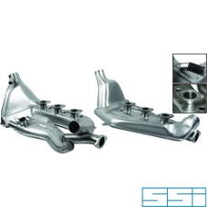 Heat exchanger set, left/right. Made of stainless steel