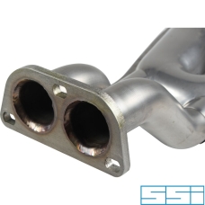 Heat exchanger set, left/right. Made of stainless steel