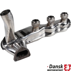 Heat exchanger, Ø41 mm outside inlet tubing, left/right. Made of stainless steel