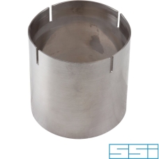 Connecting piece between heater control box and heater hose. Made of stainless steel