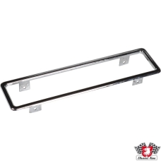 Chrome moulding for heater control