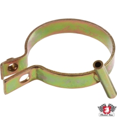 Clamp for heater hose top with holder for heater cable, right