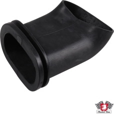 Fresh air outlet cuff, under dashboard, left