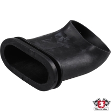 Fresh air outlet cuff, under dashboard, right