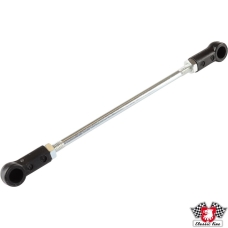 Heat control rod with ball sockets