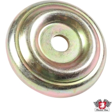 Washer for transmission mount, lower. Made of galvanized steel