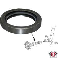Oil seal for wheel bearing, front, left/right