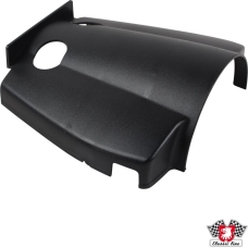 Cover for steering column, lower, black