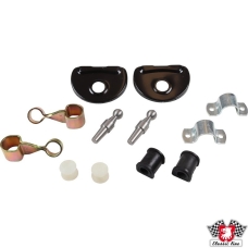 Stabilizer set, complete, rear, 15 mm